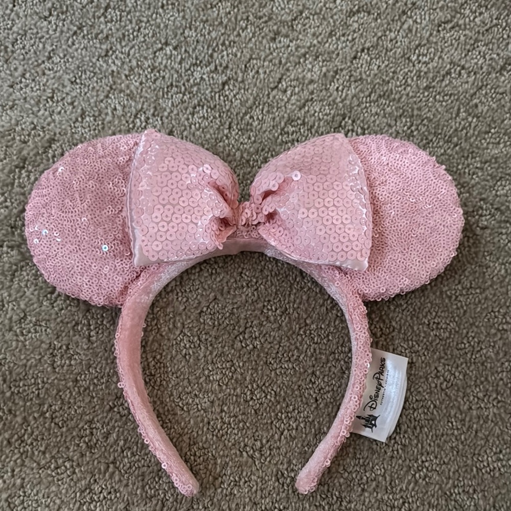 Disney Park Minnie Mouse Ears- Millennial pink